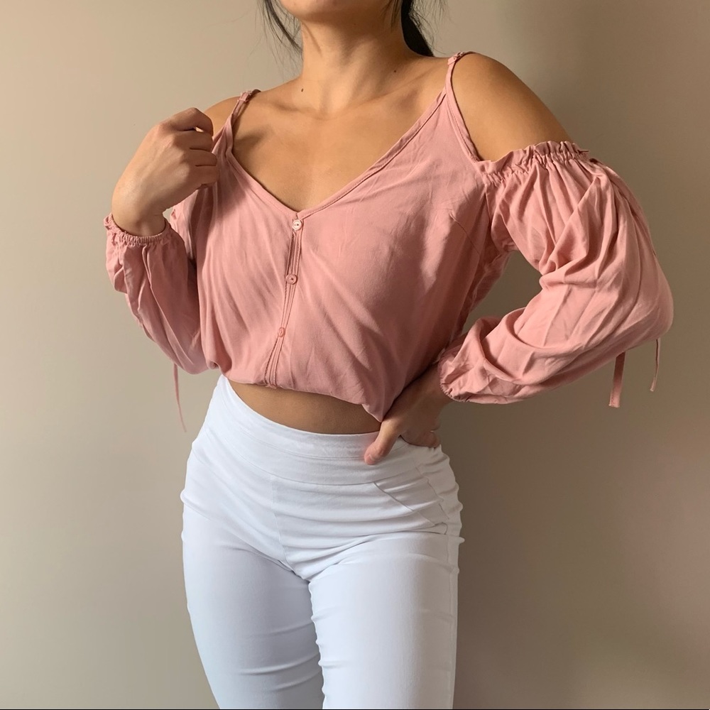 Pink blouse